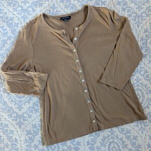 The Limited Tan Long Sleeve Tshirt